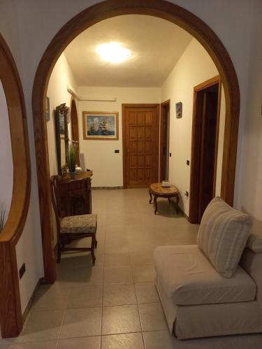 Χώρος καθιστικού στο Molentargius Domus