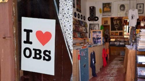 a door with a sign that says i love ods at Obs Centre The Lookout in Cape Town