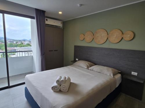 Katil atau katil-katil dalam bilik di Stylish Urban Escape 1Bed Apt T2-822