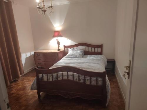 Postel nebo postele na pokoji v ubytování La Villa