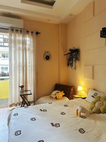 Ένα ή περισσότερα κρεβάτια σε δωμάτιο στο Ciara Homestay