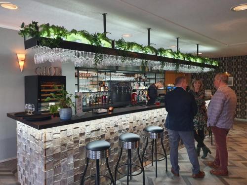 El lounge o bar de Hótel Valaskjálf