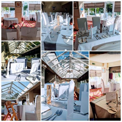 Restoran atau tempat lain untuk makan di Glazert Country House Hotel