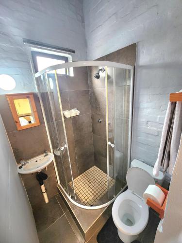 Koupelna v ubytování Durban North Sea Breeze Hideout