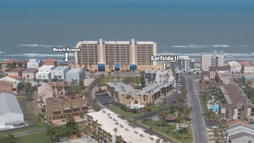 a view of a city with buildings and a hotel at Surfside II #109 home in Coffeyville