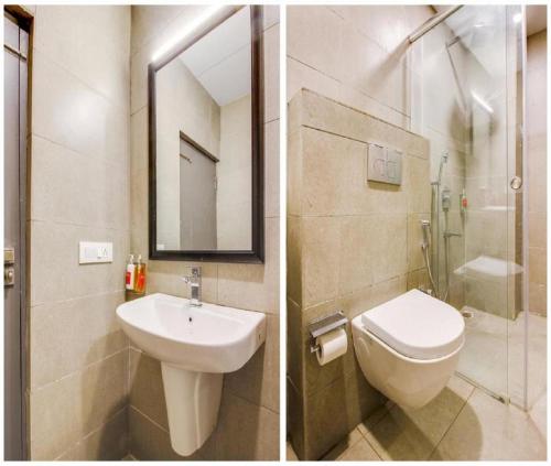 Ванная комната в Hotel Milano International Near Delhi Airport