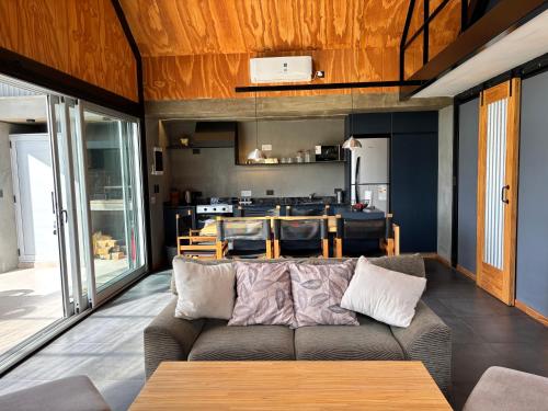 Χώρος καθιστικού στο Complejo Granero Sierras