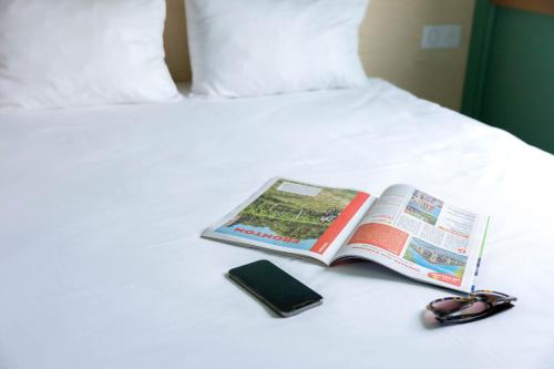 Letto o letti in una camera di ibis budget Toulouse Aeroport