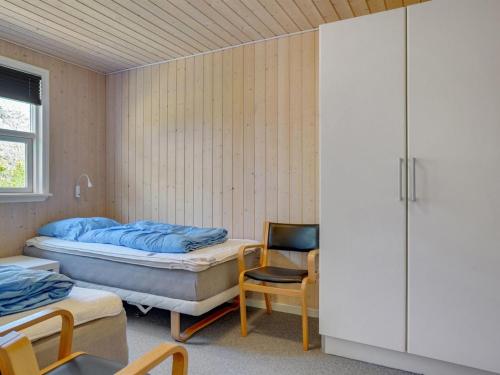 Ένα ή περισσότερα κρεβάτια σε δωμάτιο στο Holiday Home Wilja - 400m from the sea by Interhome