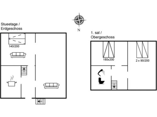 a schematic diagram of the experimental apparatus at Holiday Home Borka - 150m from the sea by Interhome in Skagen