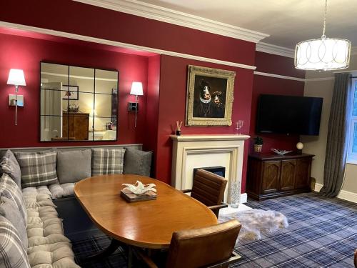 TV a/nebo společenská místnost v ubytování Seaside Stay in Scarborough