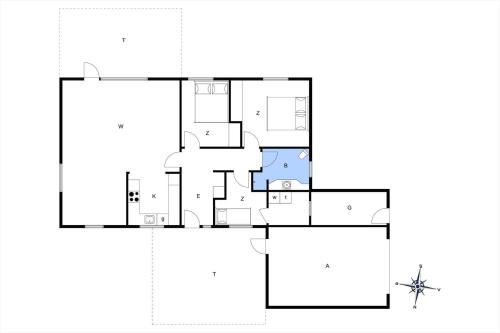 a floor plan of a house at 70099-Ulfborg-Klitrosevej-2 in Thorsminde