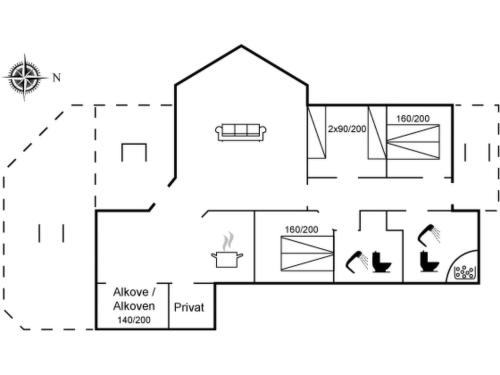 Κάτοψη του Holiday Home Skyler - 325m from the sea by Interhome