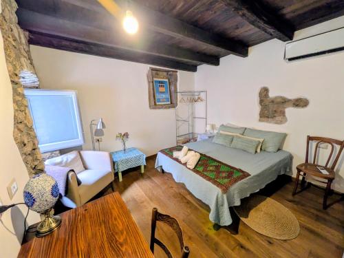 Postel nebo postele na pokoji v ubytování Antico Sogno