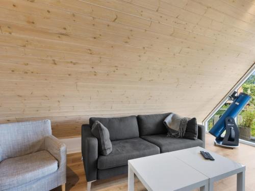 Χώρος καθιστικού στο Holiday Home Næwe - 100m from the sea by Interhome