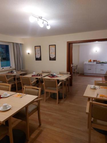 Restoran atau tempat lain untuk makan di Pension Beck Hotel