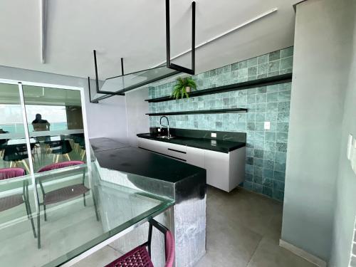 Dapur atau dapur kecil di RN Studios Premium - Mandi Hospitalidade