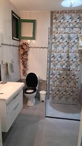 Koupelna v ubytování Villa Bel air