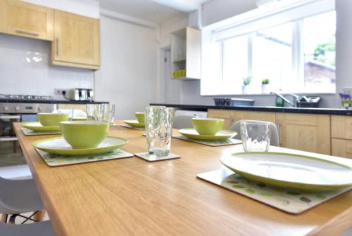 Køkken eller tekøkken på Liberty House