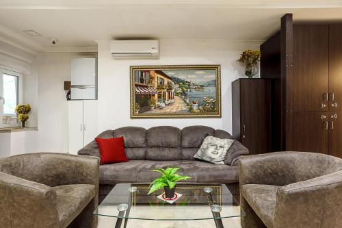 Χώρος καθιστικού στο Venus hotel