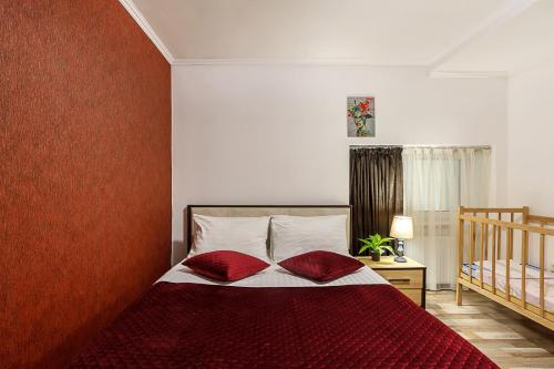 Ένα ή περισσότερα κρεβάτια σε δωμάτιο στο Venus hotel