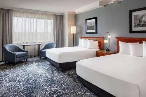 Letto o letti in una camera di Harrah's Kansas City, A Caesars Destination