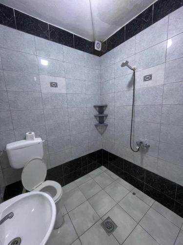 Koupelna v ubytování Hostel 8