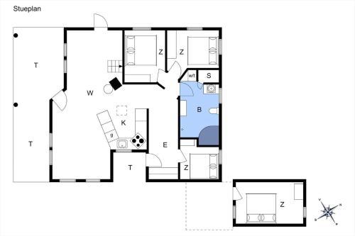 a floor plan of a house at L35-Rodby-Tjornevaenget-7 in Rødby