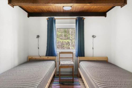 Postel nebo postele na pokoji v ubytování BLE608-Moerrum-Svaengstavaegen-110-43