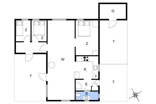 a floor plan of a house at N313-Karrebaeksminde-Cypresvaenget-225 in Enø By
