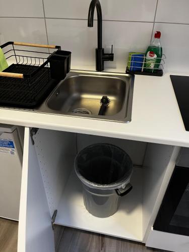 Dapur atau dapur kecil di CityStay Bergisch Gladbach Apartments & Rooms
