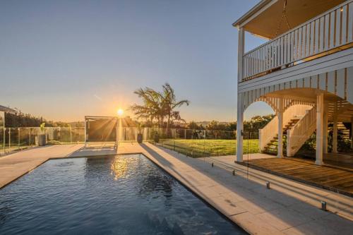 Πισίνα στο ή κοντά στο Possum Ridge House Bangalow