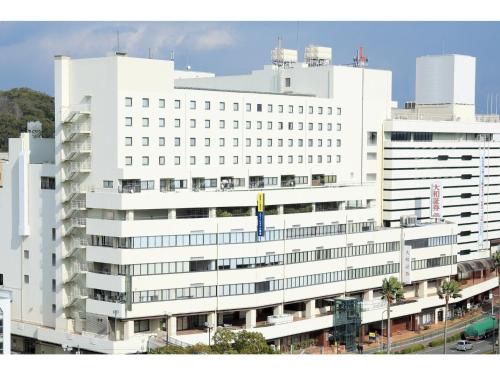 a large white building with many windows at Smile Hotel Tokushima - Vacation STAY 10502v in Tokushima