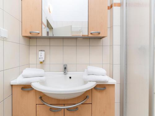 Koupelna v ubytování Charmante Wohnung mit toller Aussicht