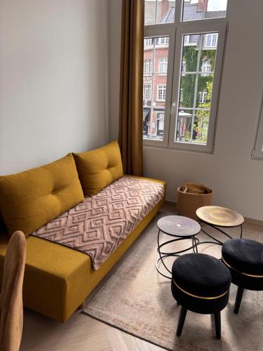 Χώρος καθιστικού στο Studio Miravelle