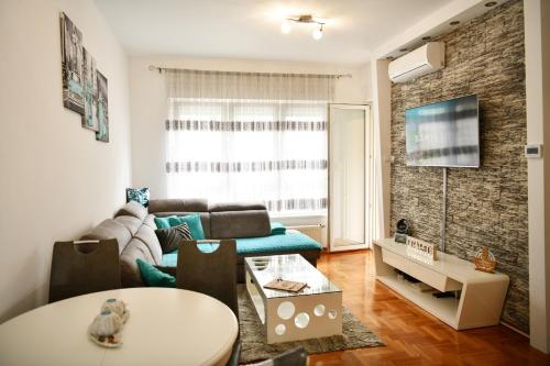 Ruang duduk di Apartman Atrium Banja Luka