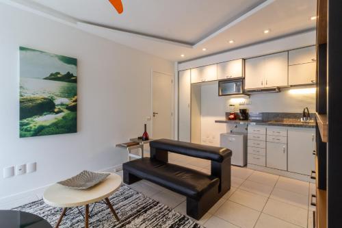 Η κουζίνα ή μικρή κουζίνα στο Casa com vista para a Lagoa Rodrigo de Freitas - VR2