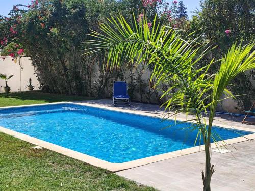 Kolam renang di atau dekat dengan Villa in Hammamet garden pool and beach