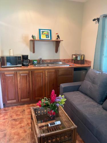 Η κουζίνα ή μικρή κουζίνα στο Casitas del Sol