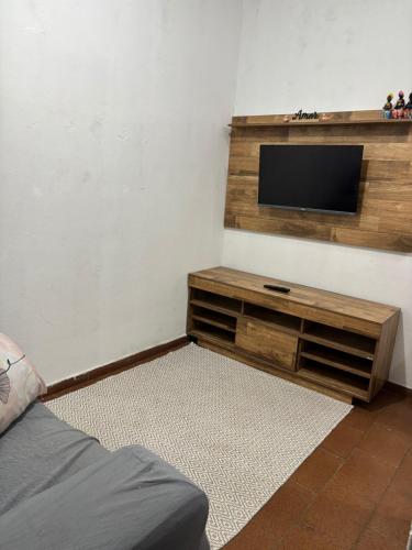 Postel nebo postele na pokoji v ubytování Sobrado Piúma