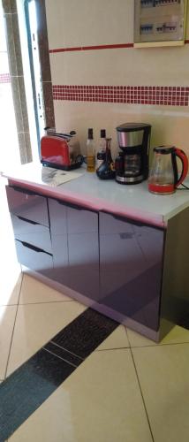 Una cocina o zona de cocina en Mon Nid d'Or ABIDJAN CI