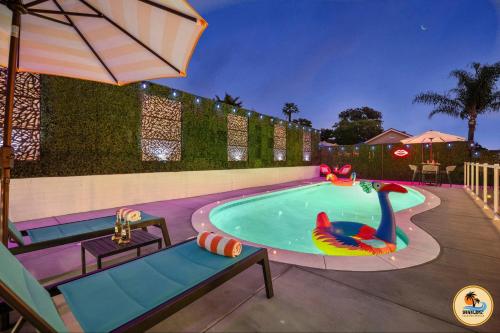 Bazén v ubytování Casa Del Cerro nebo v jeho okolí