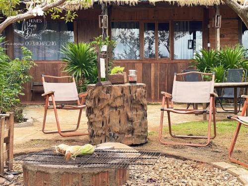 Jardín al aire libre en Man Cocktail n Chill