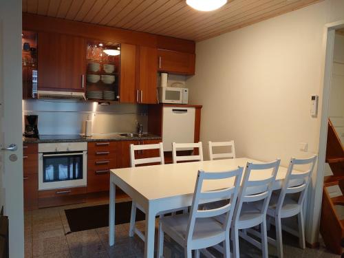 Kuchyň nebo kuchyňský kout v ubytování Holidayhome Tahkon Koivulan Kivi