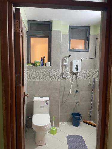 Koupelna v ubytování Aurora studio