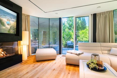 Et opholdsområde på Strandhaus