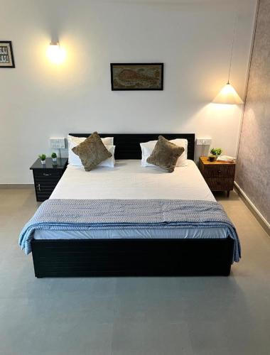 Ένα ή περισσότερα κρεβάτια σε δωμάτιο στο Luxury Rose hotel