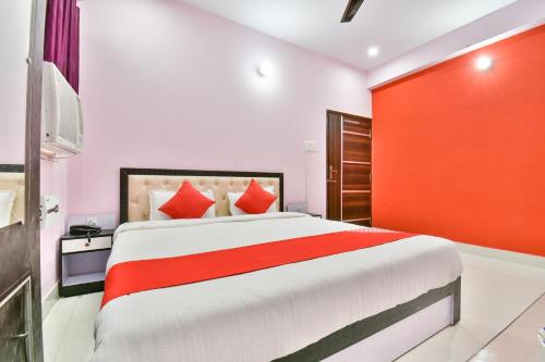 Ένα ή περισσότερα κρεβάτια σε δωμάτιο στο Hotel O Magadh Imperial