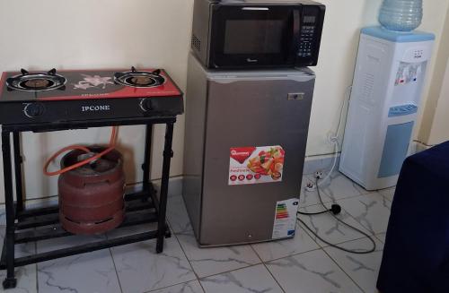Η κουζίνα ή μικρή κουζίνα στο Ireen spiced nest