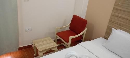 S S Luxor Hotelにあるベッド